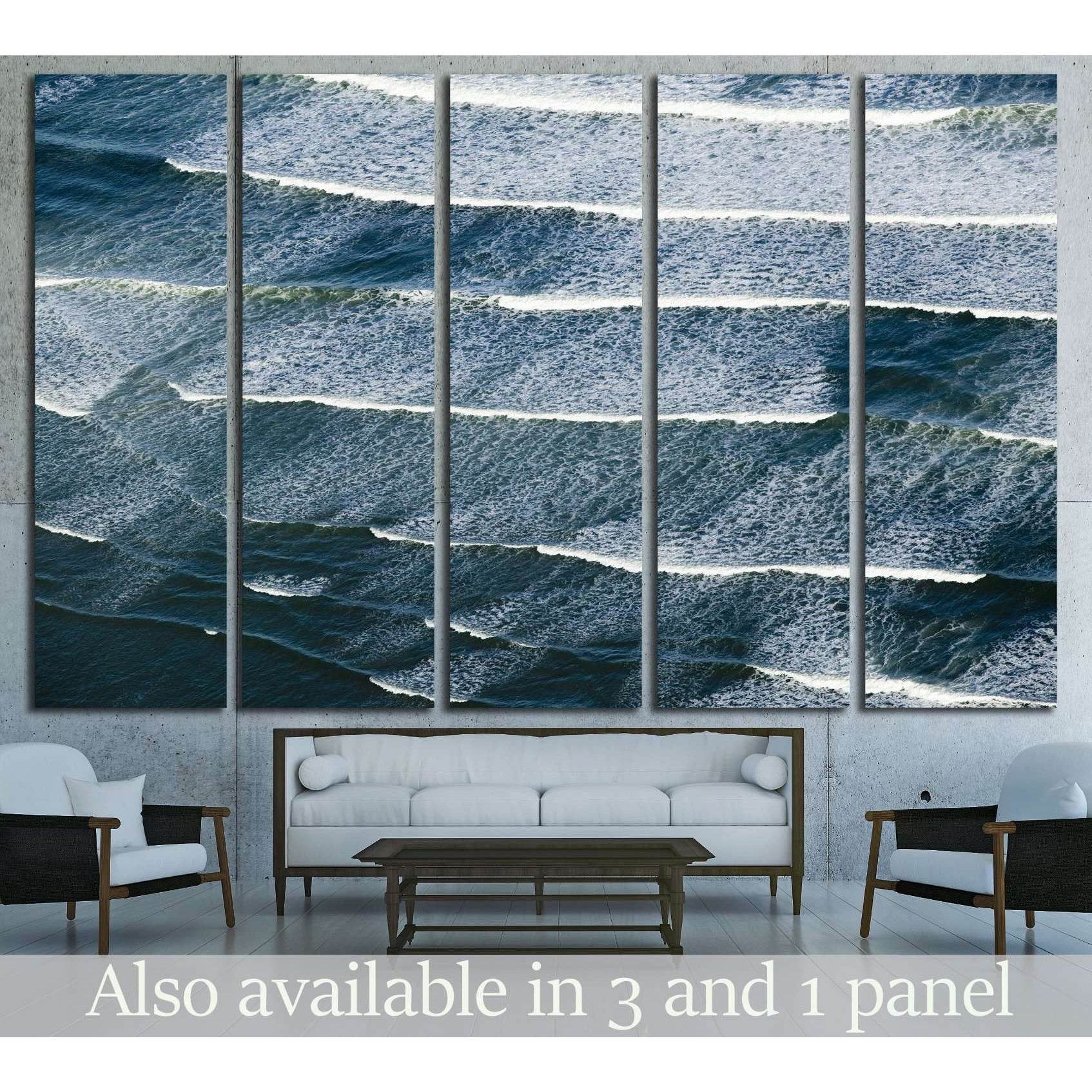 Breaking ocean waves south of Portland, Maine №2543 Ready to Hang Canvas PrintCanvas art arrives ready to hang, with hanging accessories included and no additional framing required. Every canvas print is hand-crafted, made on-demand at our workshop and ex