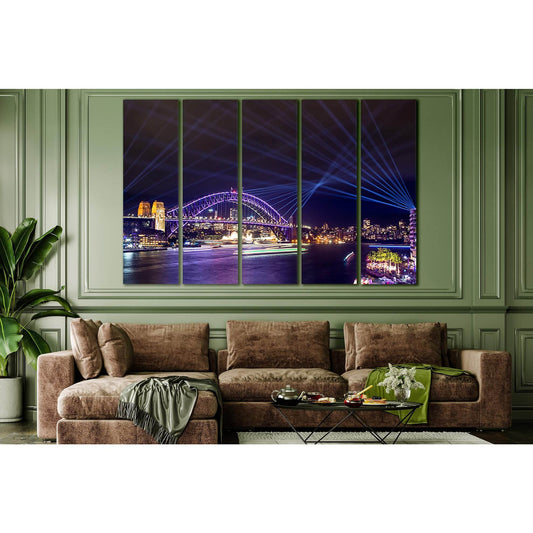 Bridge In Australia №SL1112 Ready to Hang Canvas Print - Zellart Canvas Prints 0new, ALL_Products, Bridges Wall Art