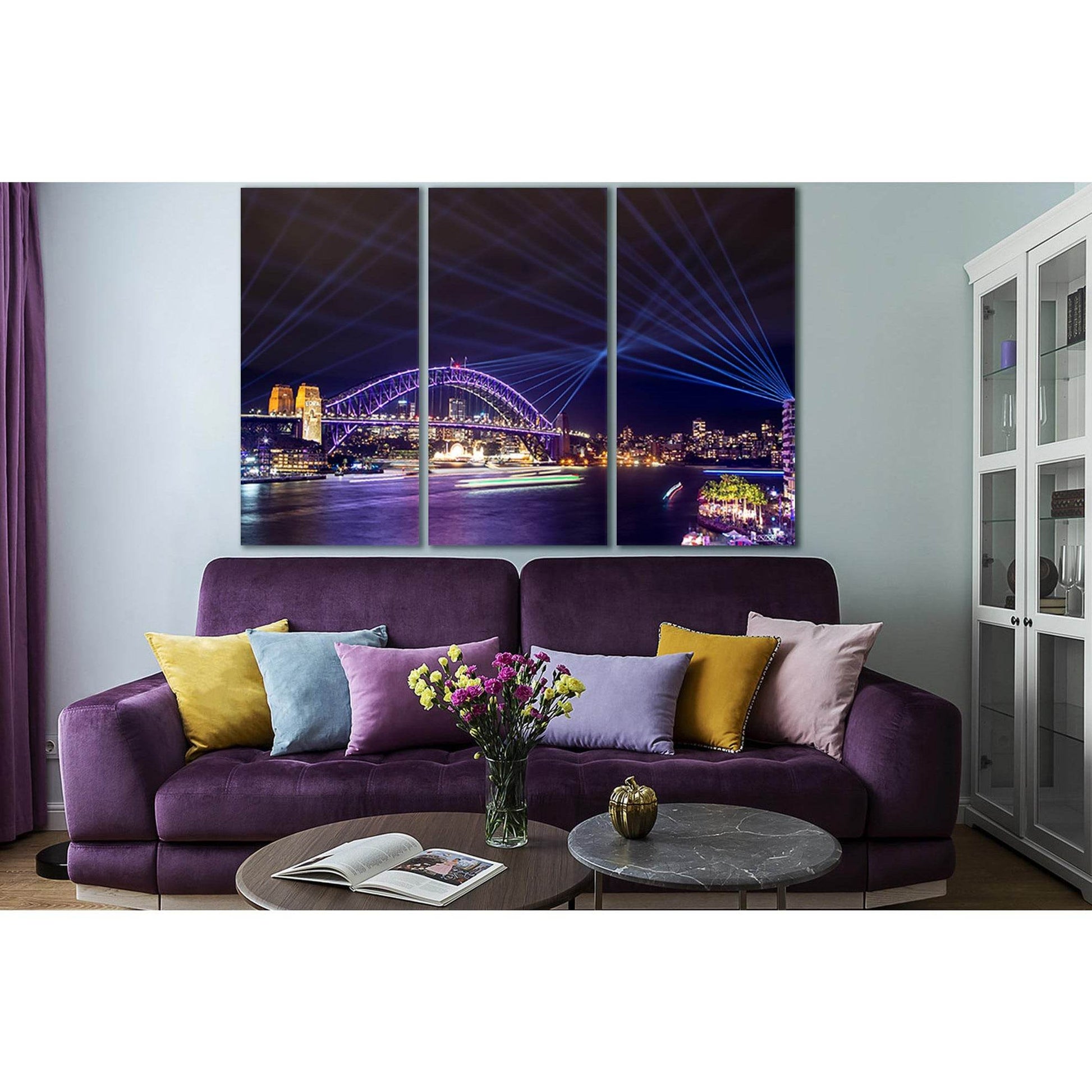 Bridge In Australia №SL1112 Ready to Hang Canvas Print - Zellart Canvas Prints 0new, ALL_Products, Bridges Wall Art
