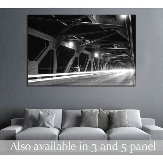 Bridge in Edmonton №2192 Ready to Hang Canvas PrintCanvas art arrives ready to hang, with hanging accessories included and no additional framing required. Every canvas print is hand-crafted, made on-demand at our workshop and expertly stretched around 100
