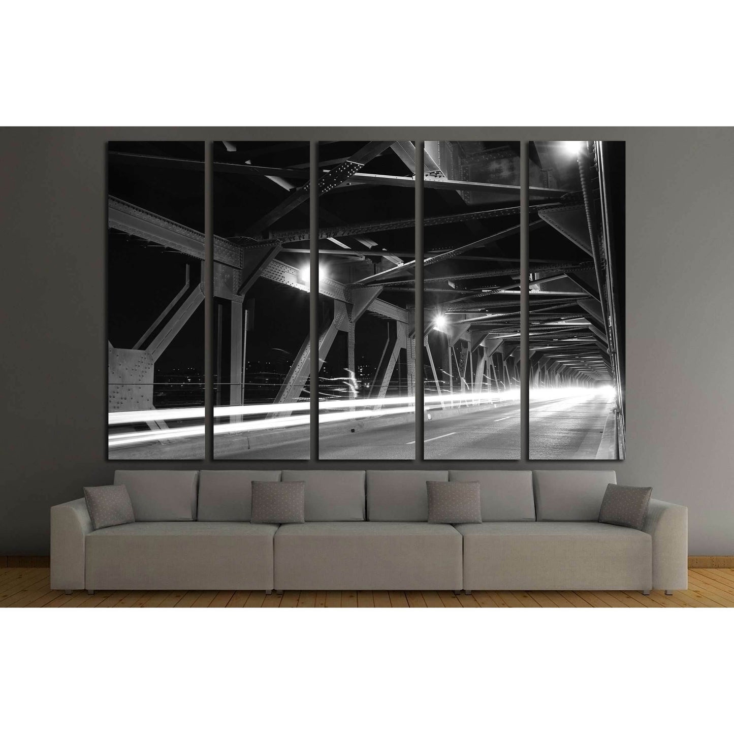 Bridge in Edmonton №2192 Ready to Hang Canvas PrintCanvas art arrives ready to hang, with hanging accessories included and no additional framing required. Every canvas print is hand-crafted, made on-demand at our workshop and expertly stretched around 100