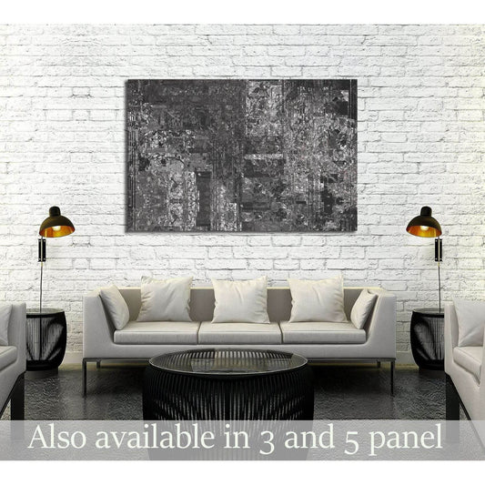Bright abstract mosaic grey background with gloss №3229 Ready to Hang Canvas PrintCanvas art arrives ready to hang, with hanging accessories included and no additional framing required. Every canvas print is hand-crafted, made on-demand at our workshop an