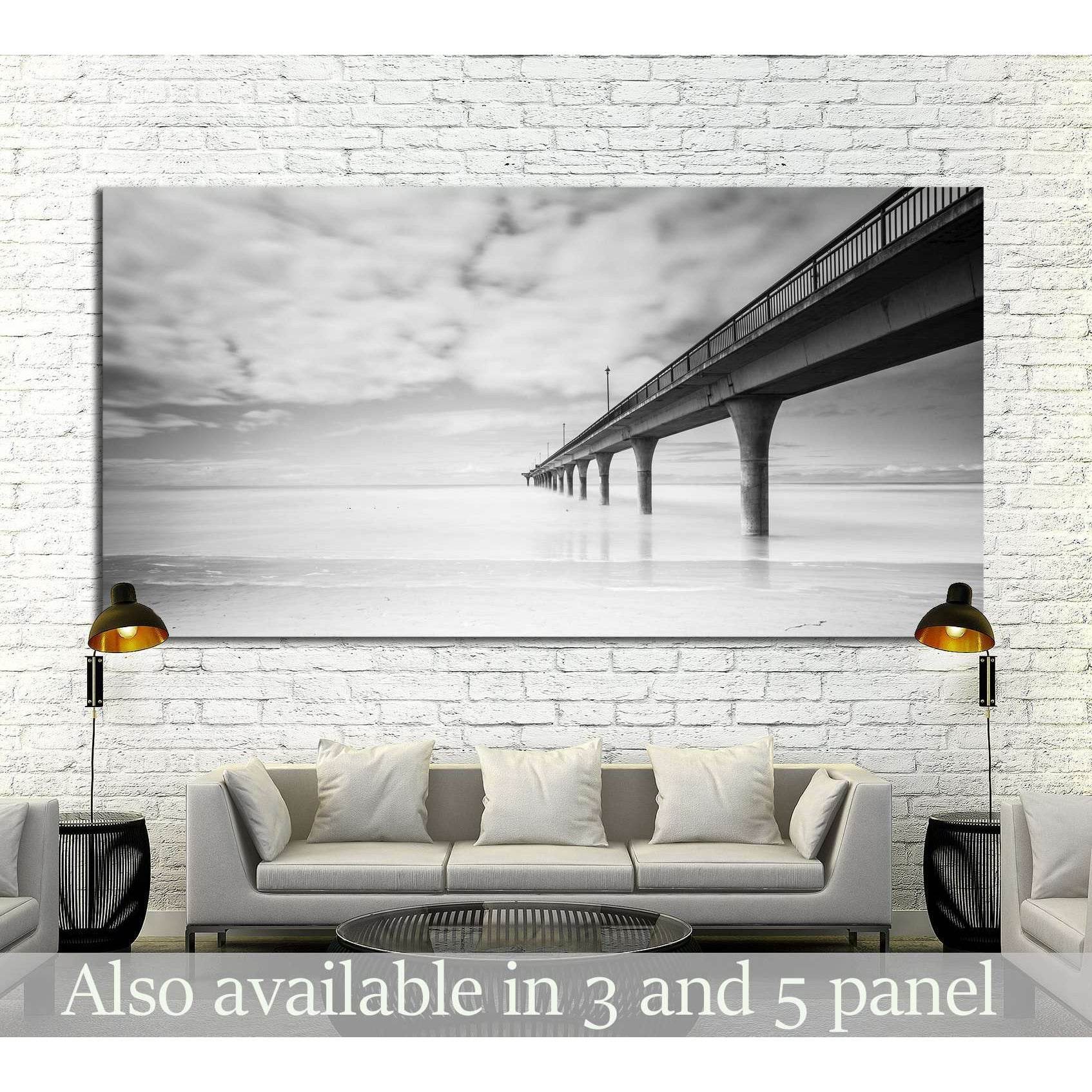 Brighton Pier Of Christchurch, New Zealand №2526 Ready to Hang Canvas PrintCanvas art arrives ready to hang, with hanging accessories included and no additional framing required. Every canvas print is hand-crafted, made on-demand at our workshop and exper