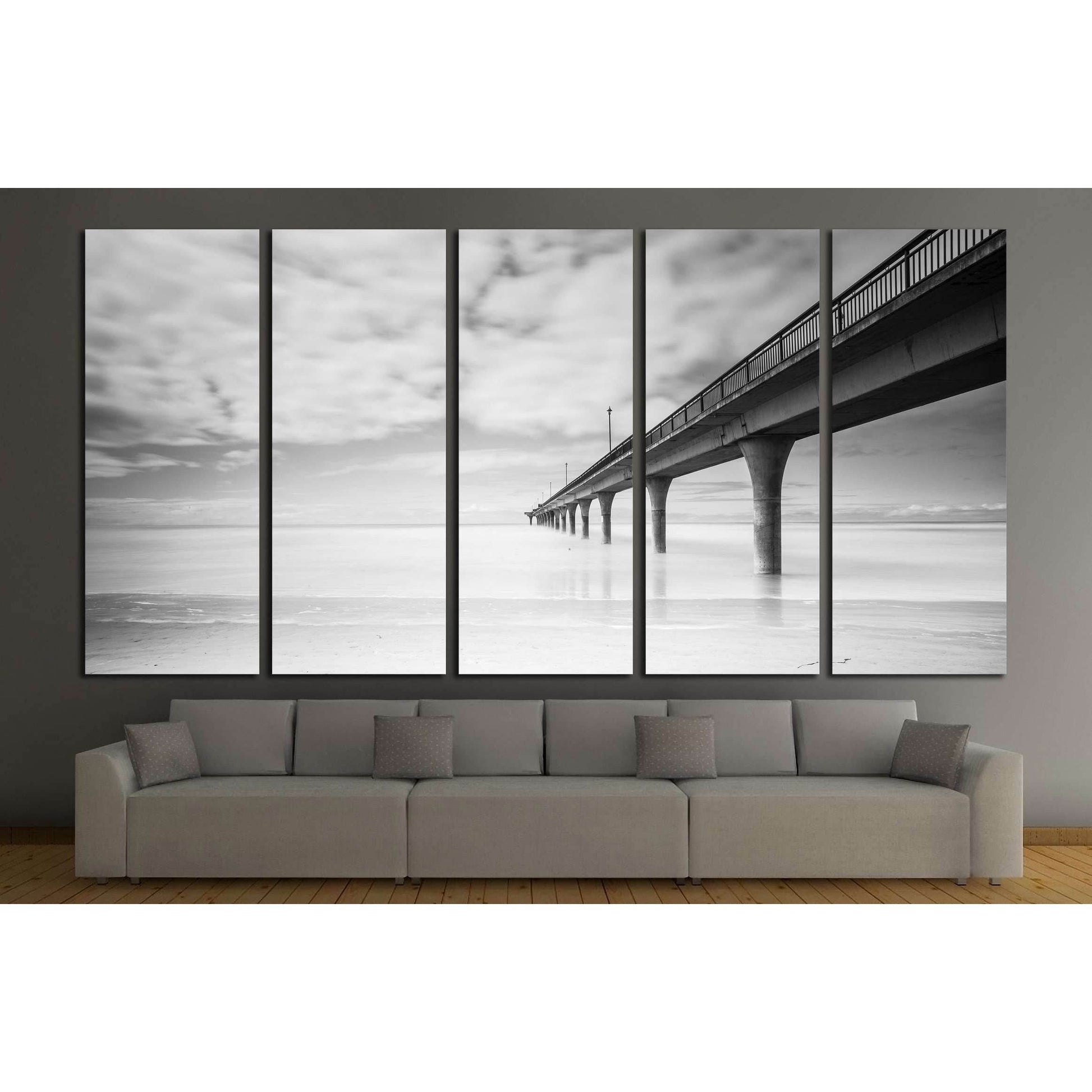 Brighton Pier Of Christchurch, New Zealand №2526 Ready to Hang Canvas PrintCanvas art arrives ready to hang, with hanging accessories included and no additional framing required. Every canvas print is hand-crafted, made on-demand at our workshop and exper