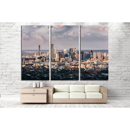 Brisbane City Landscape №2986 Ready to Hang Canvas PrintCanvas art arrives ready to hang, with hanging accessories included and no additional framing required. Every canvas print is hand-crafted, made on-demand at our workshop and expertly stretched aroun