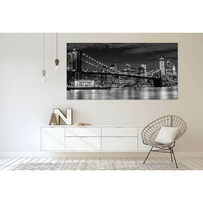 Brooklyn Bridge №3002 Ready to Hang Canvas PrintCanvas art arrives ready to hang, with hanging accessories included and no additional framing required. Every canvas print is hand-crafted, made on-demand at our workshop and expertly stretched around 100% N