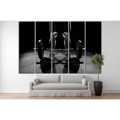 Burbell Wall Art №203 Ready to Hang Canvas PrintCanvas art arrives ready to hang, with hanging accessories included and no additional framing required. Every canvas print is hand-crafted, made on-demand at our workshop and expertly stretched around 100% N