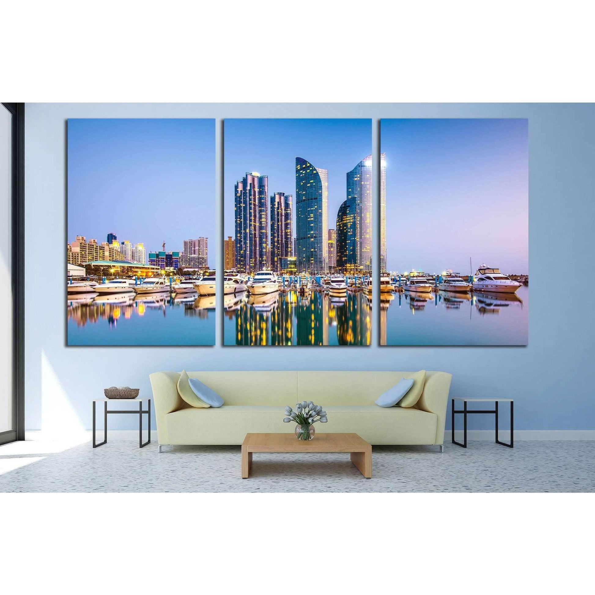 Busan, South Korea №564 Ready to Hang Canvas Print - Zellart Canvas Prints ALL_Products, s-564