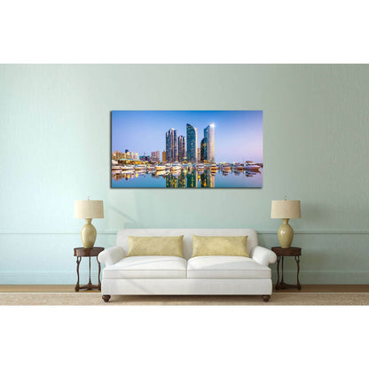 Busan, South Korea №564 Ready to Hang Canvas Print - Zellart Canvas Prints ALL_Products, s-564