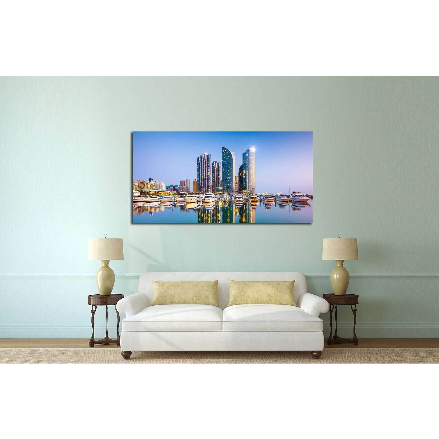 Busan, South Korea №564 Ready to Hang Canvas PrintCanvas art arrives ready to hang, with hanging accessories included and no additional framing required. Every canvas print is hand-crafted, made on-demand at our workshop and expertly stretched around 100%