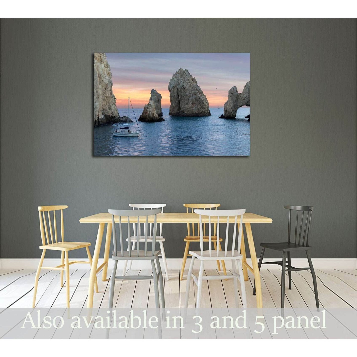 Cabo san Lucas, Mexico №3198 Ready to Hang Canvas Print - Zellart Canvas Prints ALL_Products, s-3198