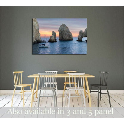 Cabo san Lucas, Mexico №3198 Ready to Hang Canvas Print - Zellart Canvas Prints ALL_Products, s-3198