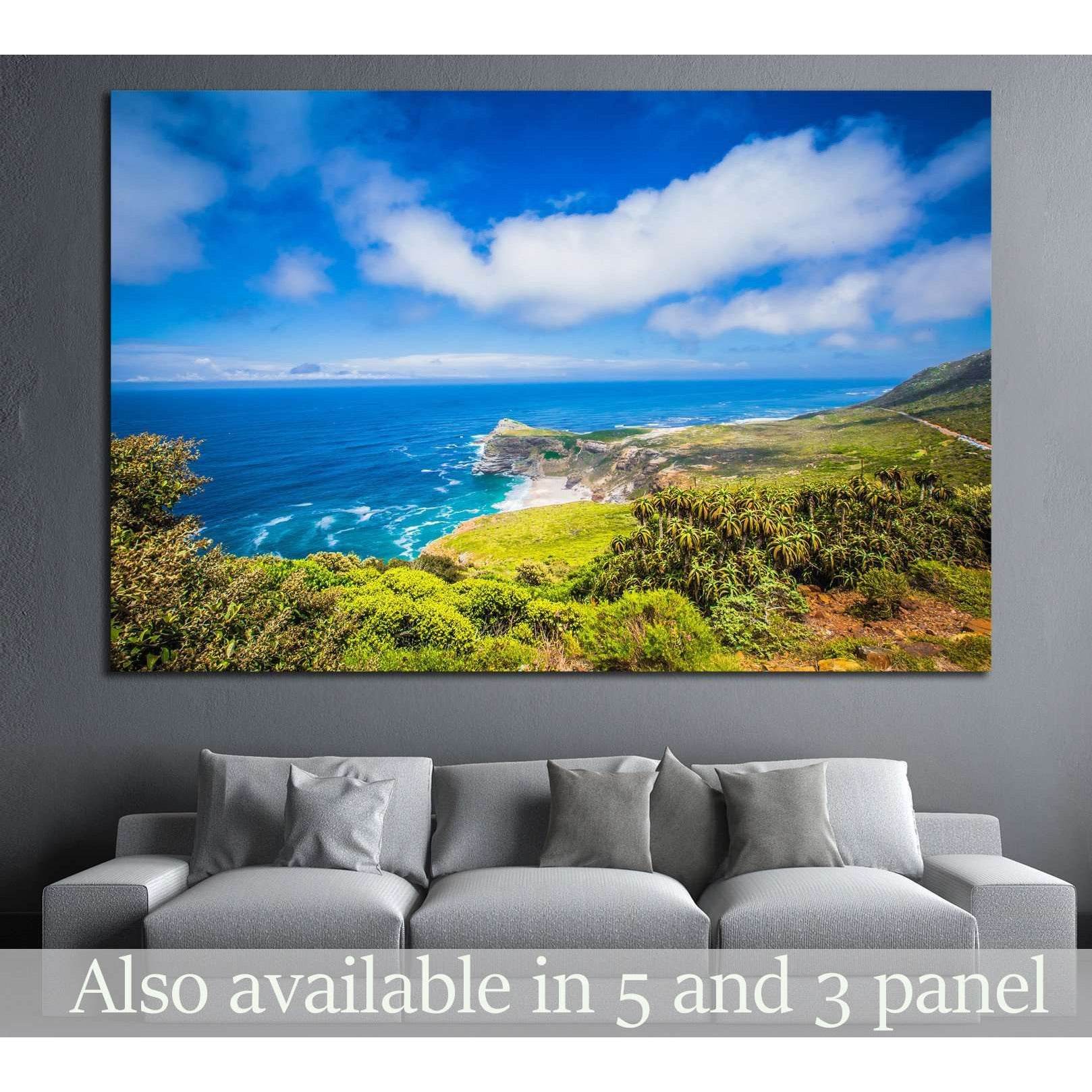 Cape Point , South Africa №627 Ready to Hang Canvas Print