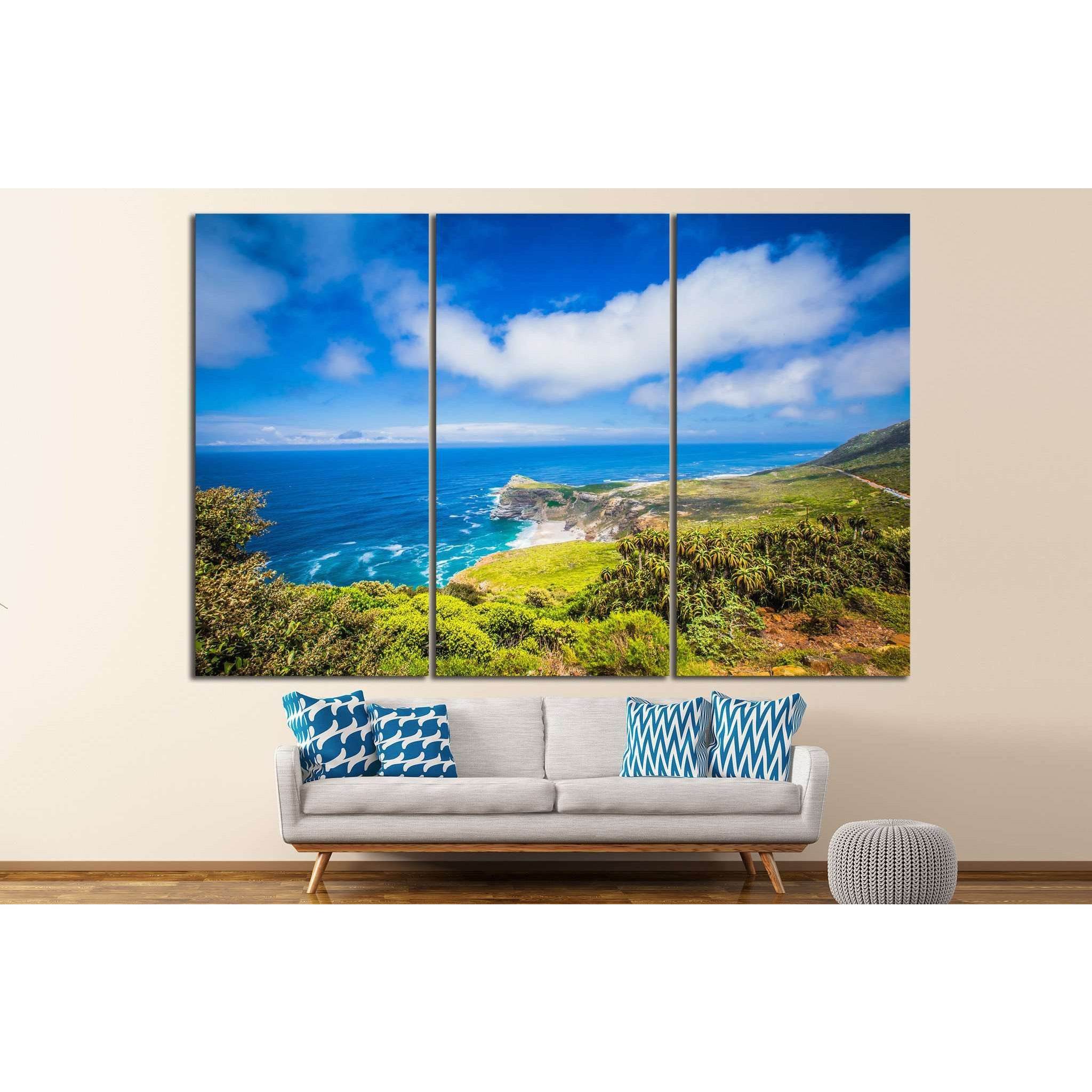 Cape Point , South Africa №627 Ready to Hang Canvas Print