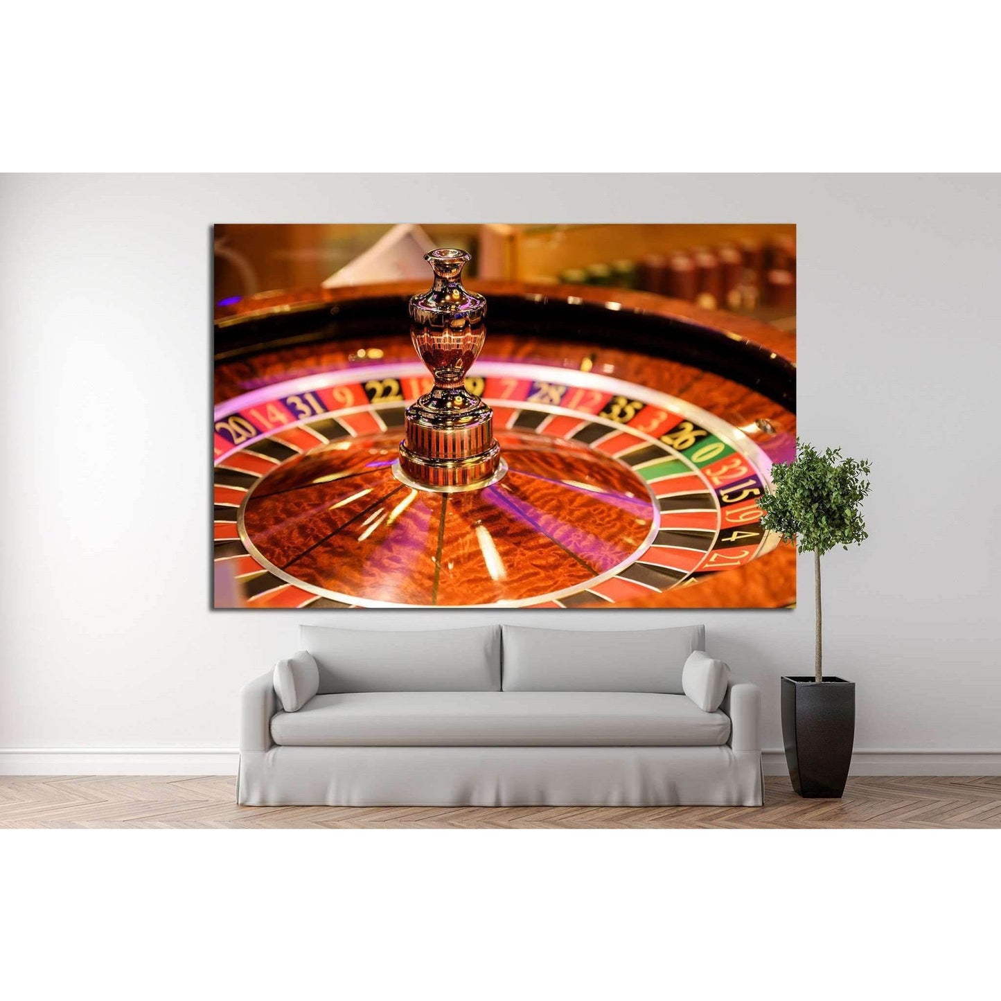 Casino №728 Ready to Hang Canvas Print - Zellart Canvas Prints ALL_Products, s-728