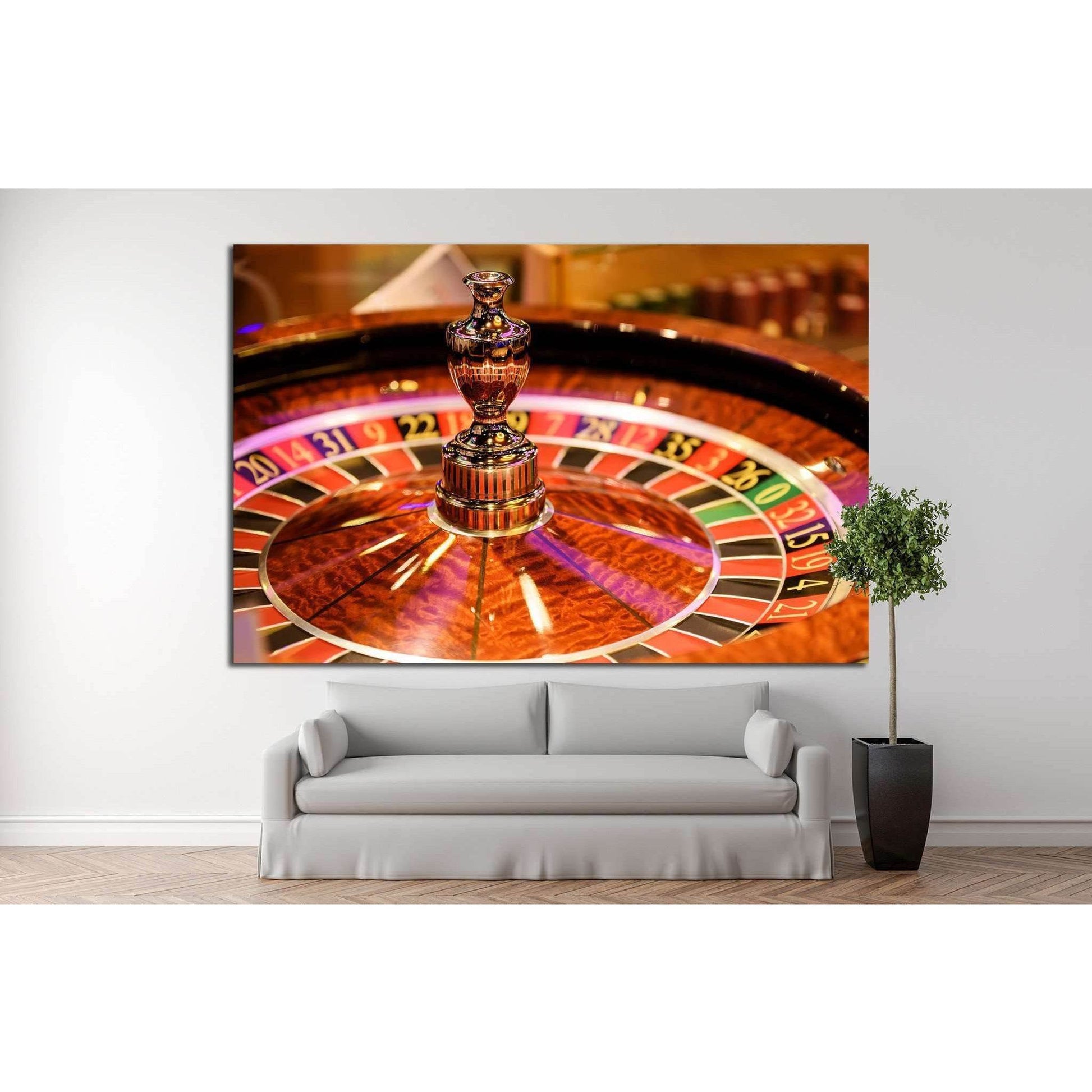 Casino №728 Ready to Hang Canvas Print - Zellart Canvas Prints ALL_Products, s-728