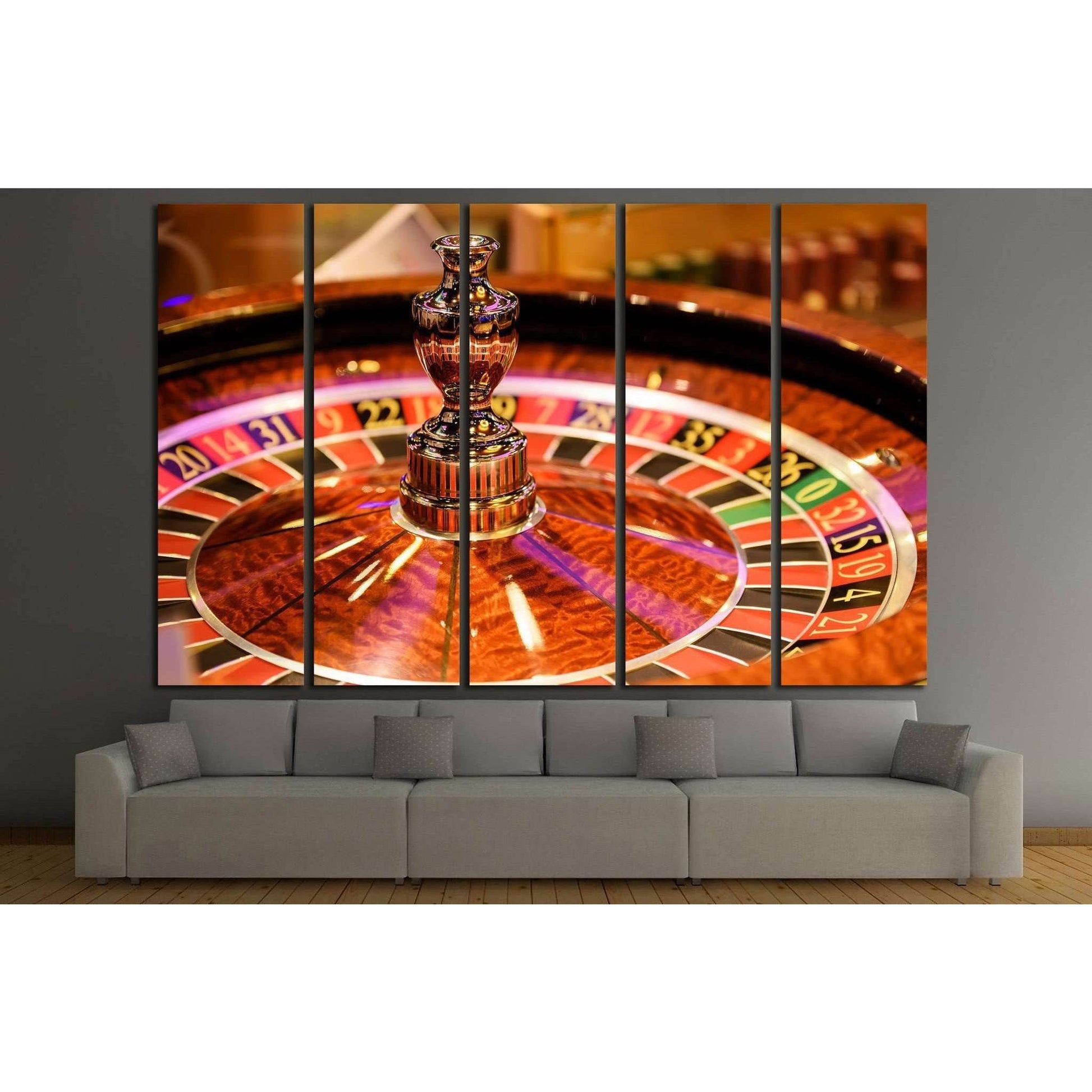 Casino №728 Ready to Hang Canvas Print - Zellart Canvas Prints ALL_Products, s-728