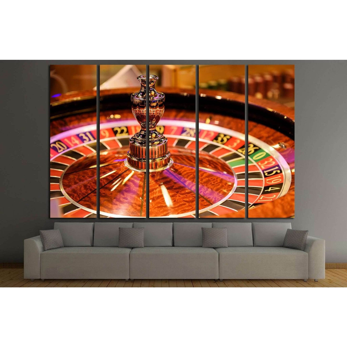 Casino №728 Ready to Hang Canvas PrintCanvas art arrives ready to hang, with hanging accessories included and no additional framing required. Every canvas print is hand-crafted, made on-demand at our workshop and expertly stretched around 100% North Ameri
