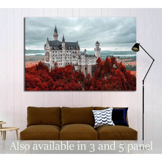 castle №1792 Ready to Hang Canvas Print - Zellart Canvas Prints ALL_Products, s-1792