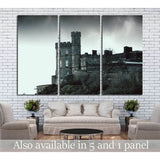Castle on the rock - horror picture №1801 Ready to Hang Canvas Print