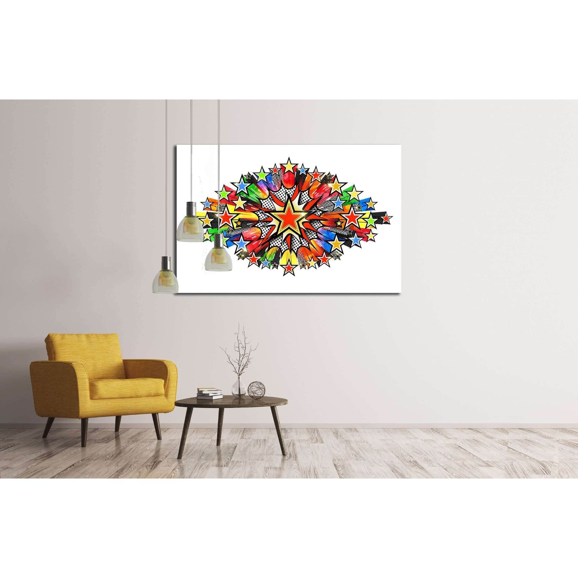 celebrity big brother logo №3298 Ready to Hang Canvas Print - Zellart Canvas Prints ALL_Products, s-3298