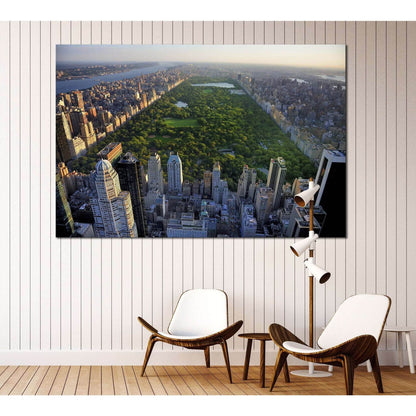Central Park New York №3001 Ready to Hang Canvas PrintCanvas art arrives ready to hang, with hanging accessories included and no additional framing required. Every canvas print is hand-crafted, made on-demand at our workshop and expertly stretched around