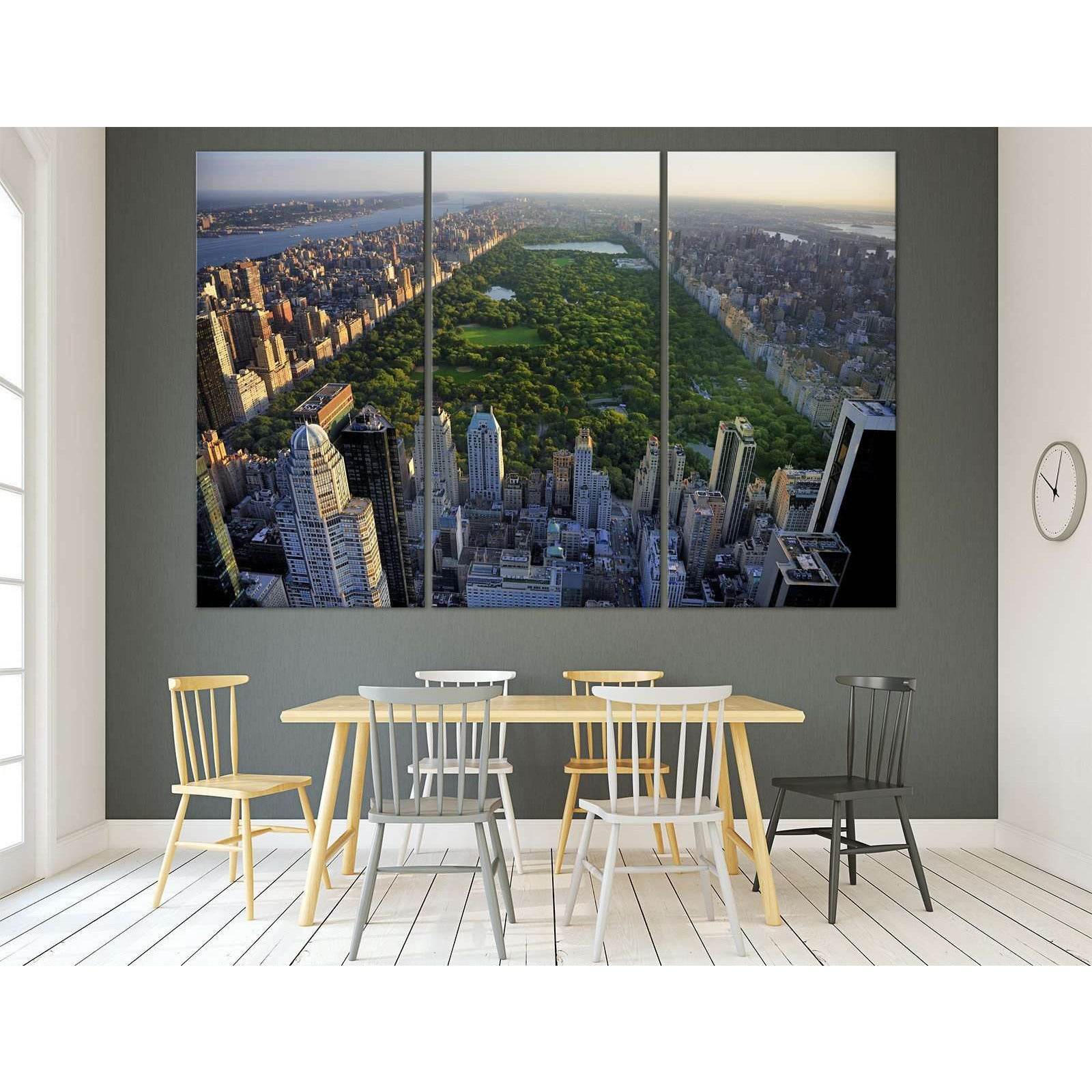 Central Park New York №3001 Ready to Hang Canvas Print