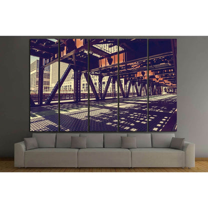 Chicago №892 Ready to Hang Canvas Print - Zellart Canvas Prints ALL_Products, s-892