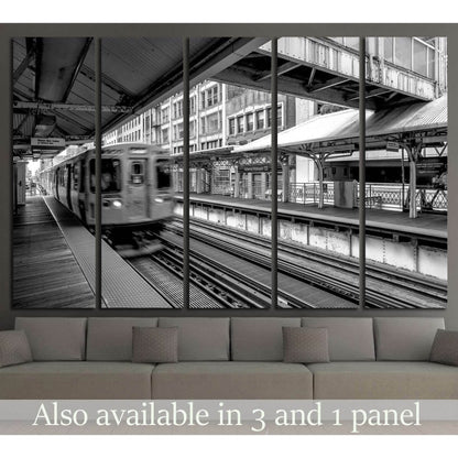 Chicago El Train №990 Ready to Hang Canvas PrintCanvas art arrives ready to hang, with hanging accessories included and no additional framing required. Every canvas print is hand-crafted, made on-demand at our workshop and expertly stretched around 100% N