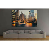 Chicago, Illinois №241 Ready to Hang Canvas Print