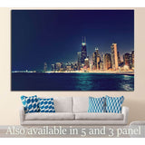 Chicago, Illinois №242 Ready to Hang Canvas Print