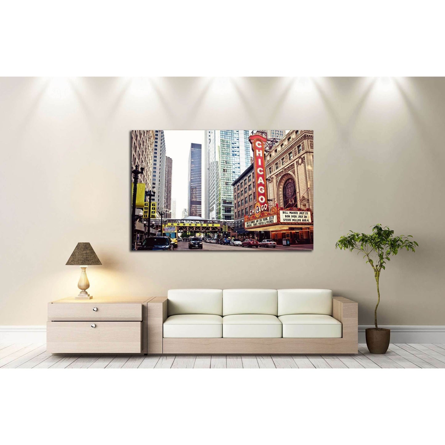 Chicago Theater on State Street, Chicago, Illinois №2141 Ready to Hang Canvas PrintCanvas art arrives ready to hang, with hanging accessories included and no additional framing required. Every canvas print is hand-crafted, made on-demand at our workshop a