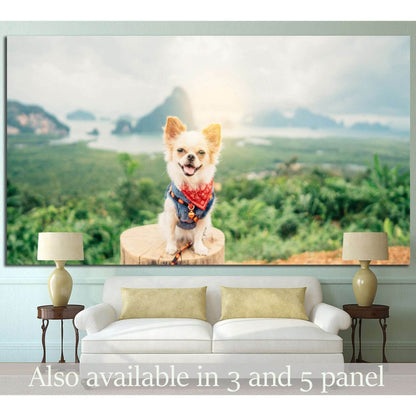 Chihuahua №3 Ready to Hang Canvas PrintCanvas art arrives ready to hang, with hanging accessories included and no additional framing required. Every canvas print is hand-crafted, made on-demand at our workshop and expertly stretched around 100% North Amer