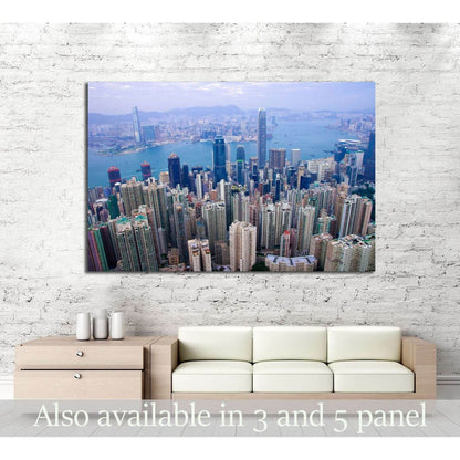CHINA, Hong kong International Finance Centre, Hong Kong's tallest buildings №2249 Ready to Hang Canvas PrintCanvas art arrives ready to hang, with hanging accessories included and no additional framing required. Every canvas print is hand-crafted, made o