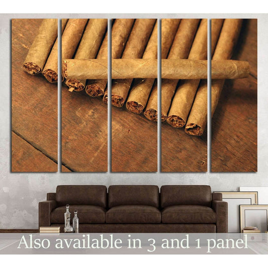 Cigar №519 Ready to Hang Canvas PrintCanvas art arrives ready to hang, with hanging accessories included and no additional framing required. Every canvas print is hand-crafted, made on-demand at our workshop and expertly stretched around 100% North Americ