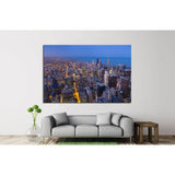 City of Chicago №891 Ready to Hang Canvas Print