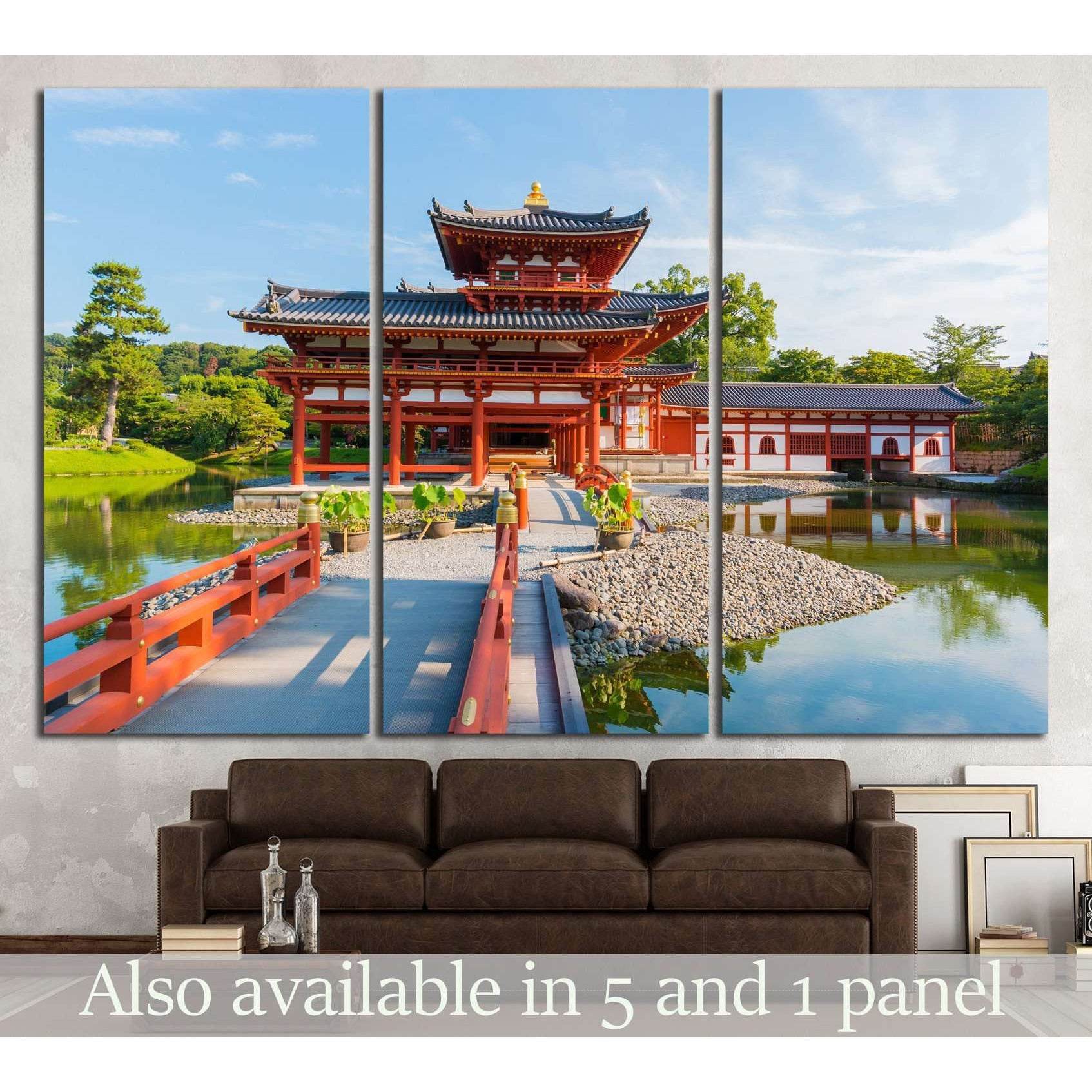 city of Uji in Kyoto №1005 Ready to Hang Canvas Print - Zellart Canvas Prints ALL_Products, s-1005
