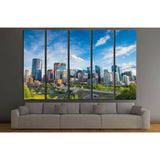 City skyline of Calgary, Alberta, Canada №2083 Ready to Hang Canvas Print