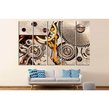 Clockwork №217 Ready to Hang Canvas PrintCanvas art arrives ready to hang, with hanging accessories included and no additional framing required. Every canvas print is hand-crafted, made on-demand at our workshop and expertly stretched around 100% North Am