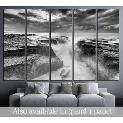 Collaroy beach Narrabeen head in Sydney, Australia №3165 Ready to Hang Canvas Print - Zellart Canvas Prints ALL_Products, s-3165