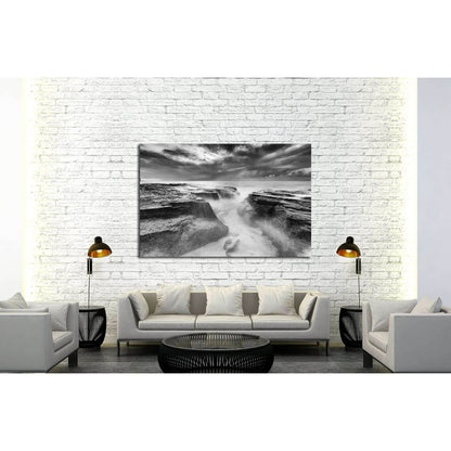 Collaroy beach Narrabeen head in Sydney, Australia №3165 Ready to Hang Canvas Print - Zellart Canvas Prints ALL_Products, s-3165