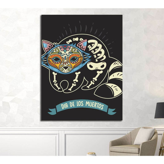 color cat №4582 Ready to Hang Canvas Print - Zellart Canvas Prints ALL_Products, s-4582