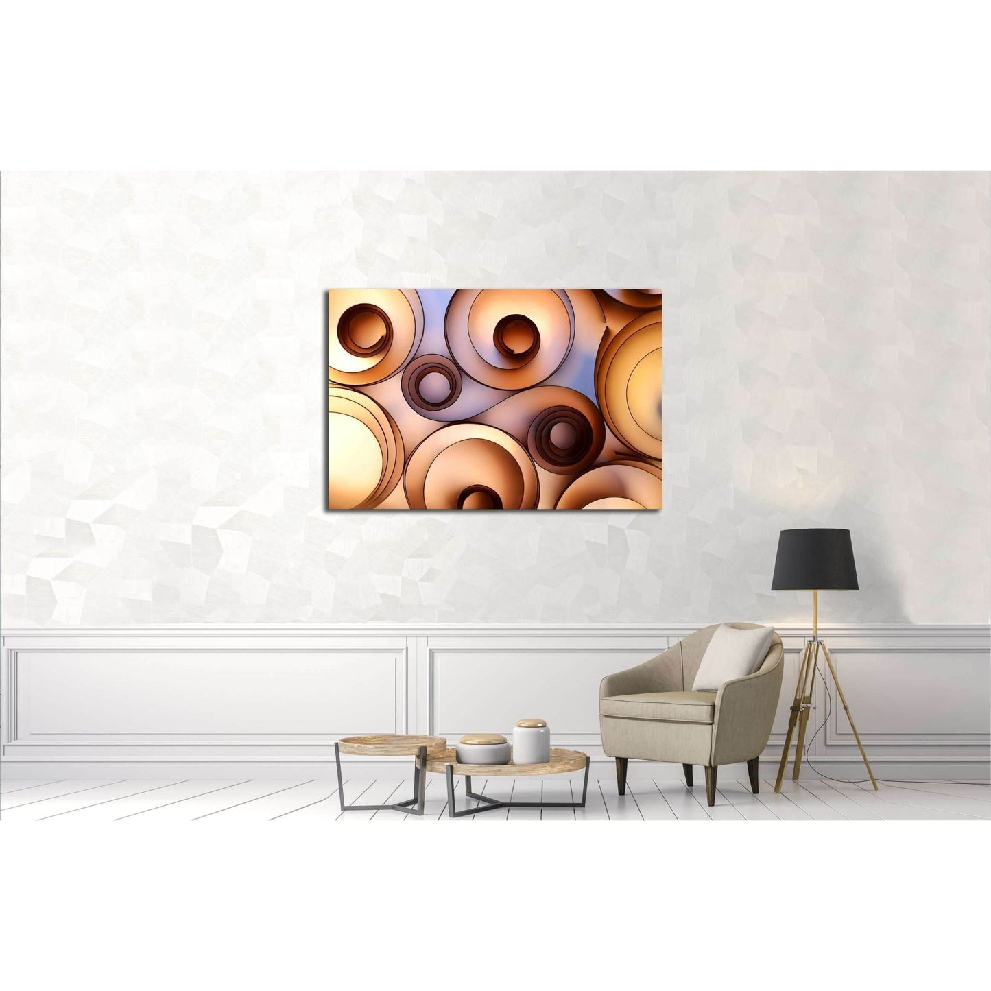 color paper decoration №3223 Ready to Hang Canvas PrintCanvas art arrives ready to hang, with hanging accessories included and no additional framing required. Every canvas print is hand-crafted, made on-demand at our workshop and expertly stretched around
