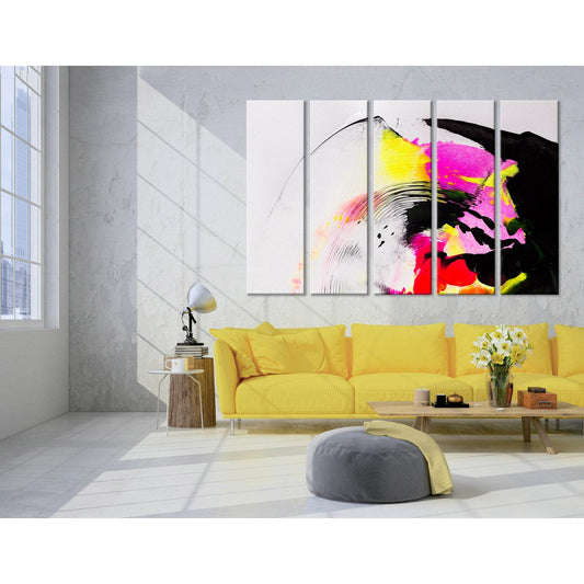 Colorful Abstract №04391 Ready to Hang Canvas Print - Zellart Canvas Prints ALL_Products