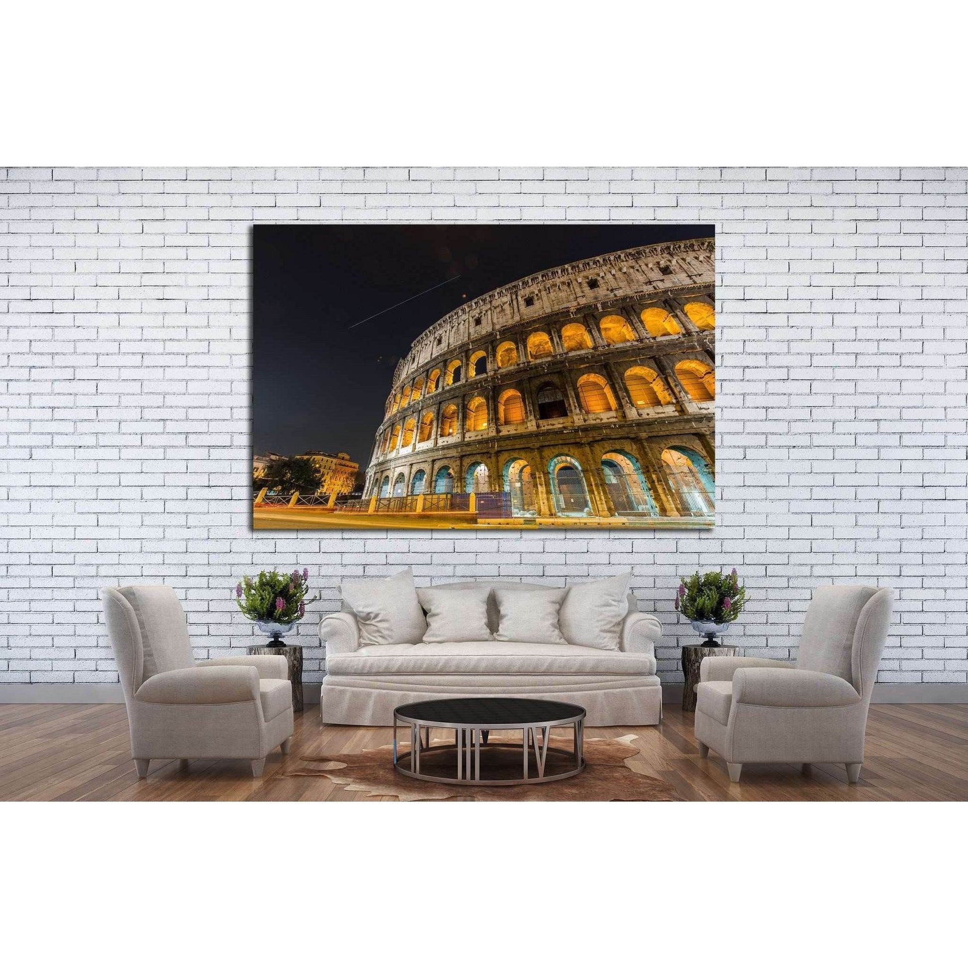 colosseum №739 Ready to Hang Canvas Print - Zellart Canvas Prints ALL_Products, s-739
