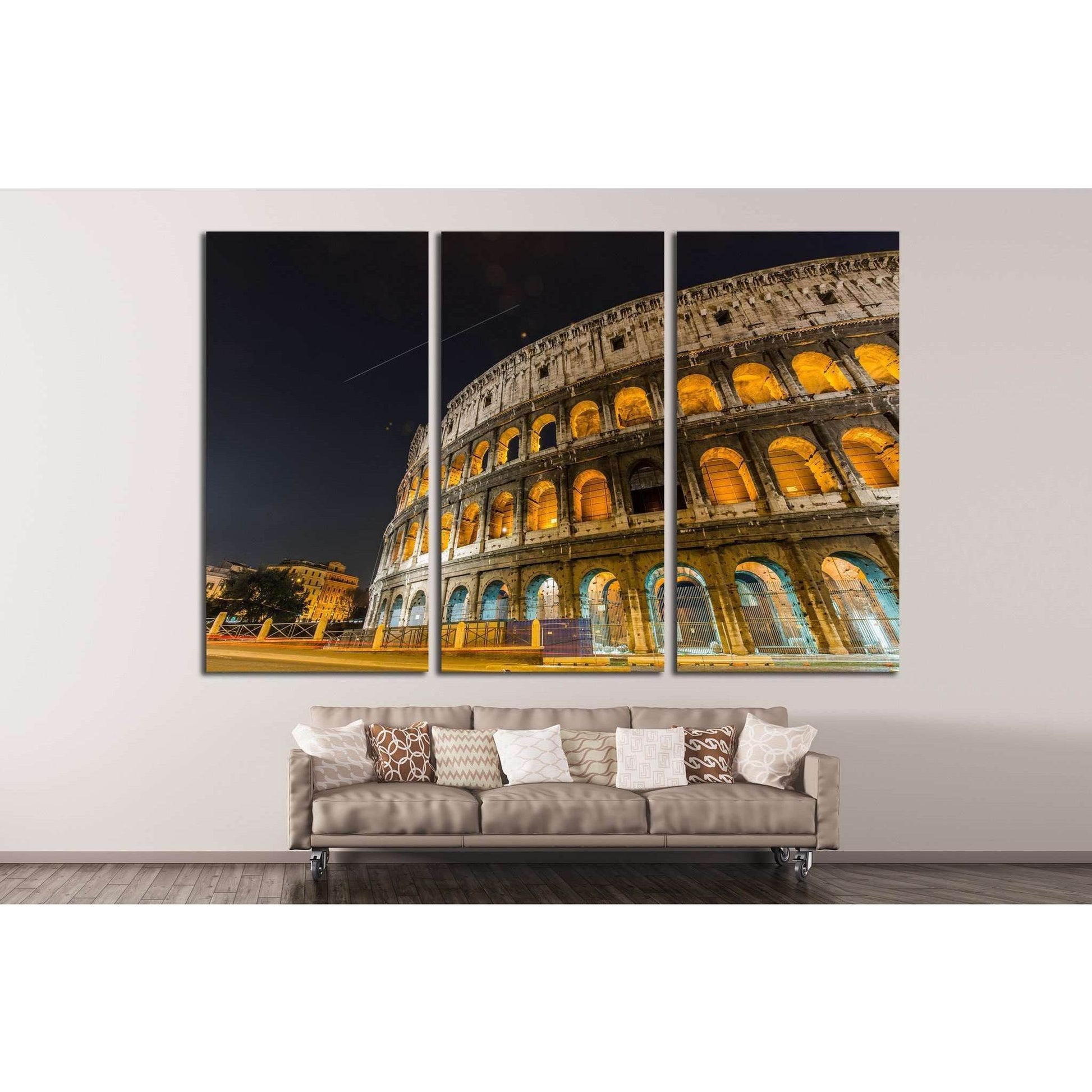 colosseum №739 Ready to Hang Canvas Print - Zellart Canvas Prints ALL_Products, s-739