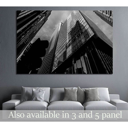 Commercial building in Hong Kong №1576 Ready to Hang Canvas Print - Zellart Canvas Prints ALL_Products, s-1576