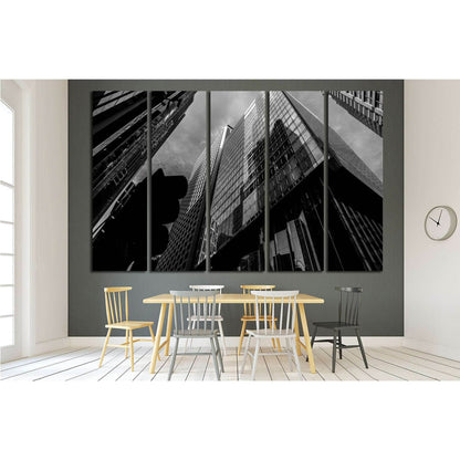 Commercial building in Hong Kong №1576 Ready to Hang Canvas Print - Zellart Canvas Prints ALL_Products, s-1576