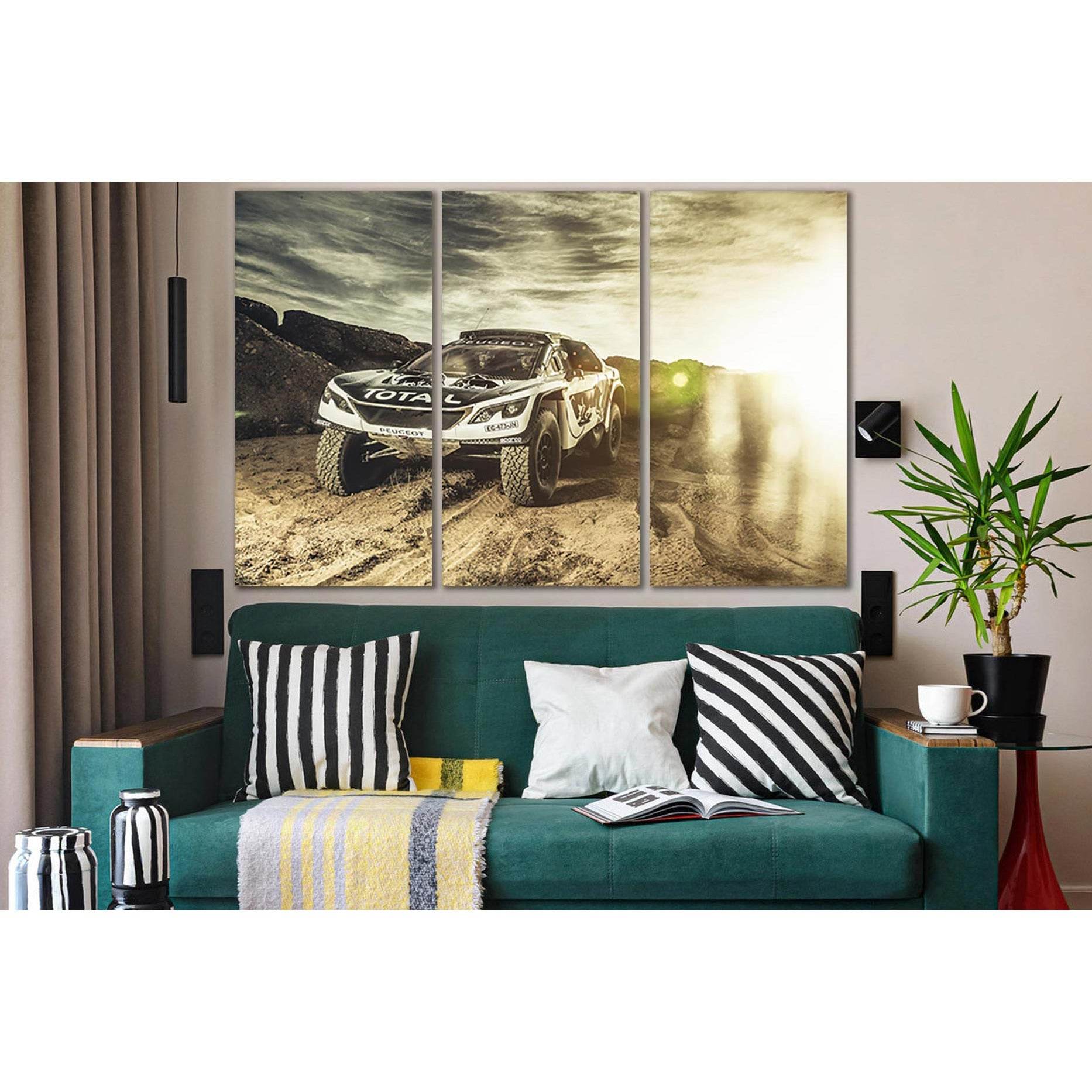 Cool Rallying №SL936 Ready to Hang Canvas Print - Zellart Canvas Prints 0new, ALL_Products, Sports & Motivation
