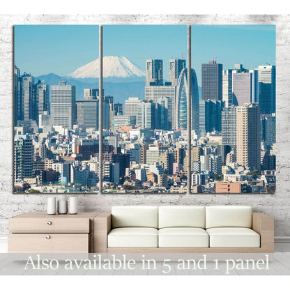 Copy of Tokyo, Japan №1157 Ready to Hang Canvas Print - Zellart Canvas Prints ALL_Products, s-1157